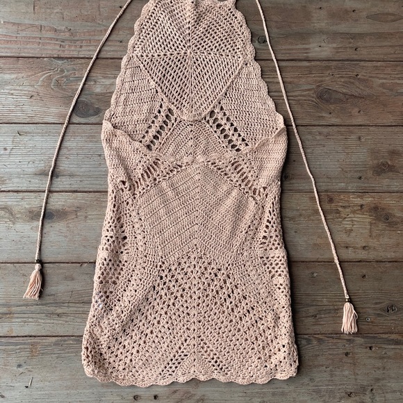 Macrame vintage halter top - Picture 2 of 4